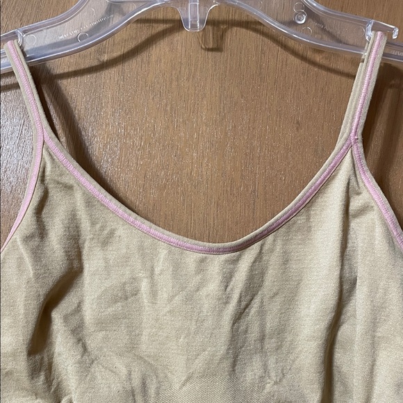 Maidenform Cream Camisole with Pink Trim - Picture 3 of 5